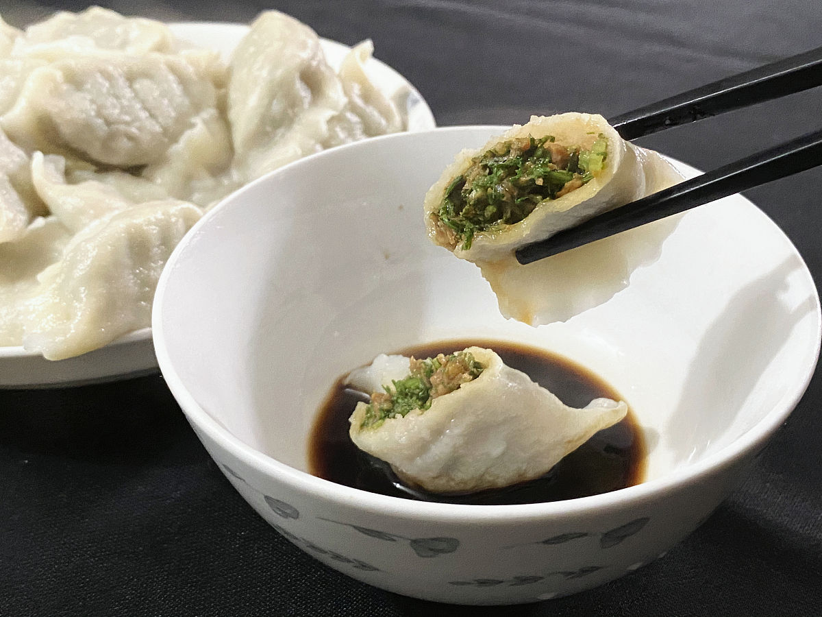 鸡脯肉和啥能包饺子，