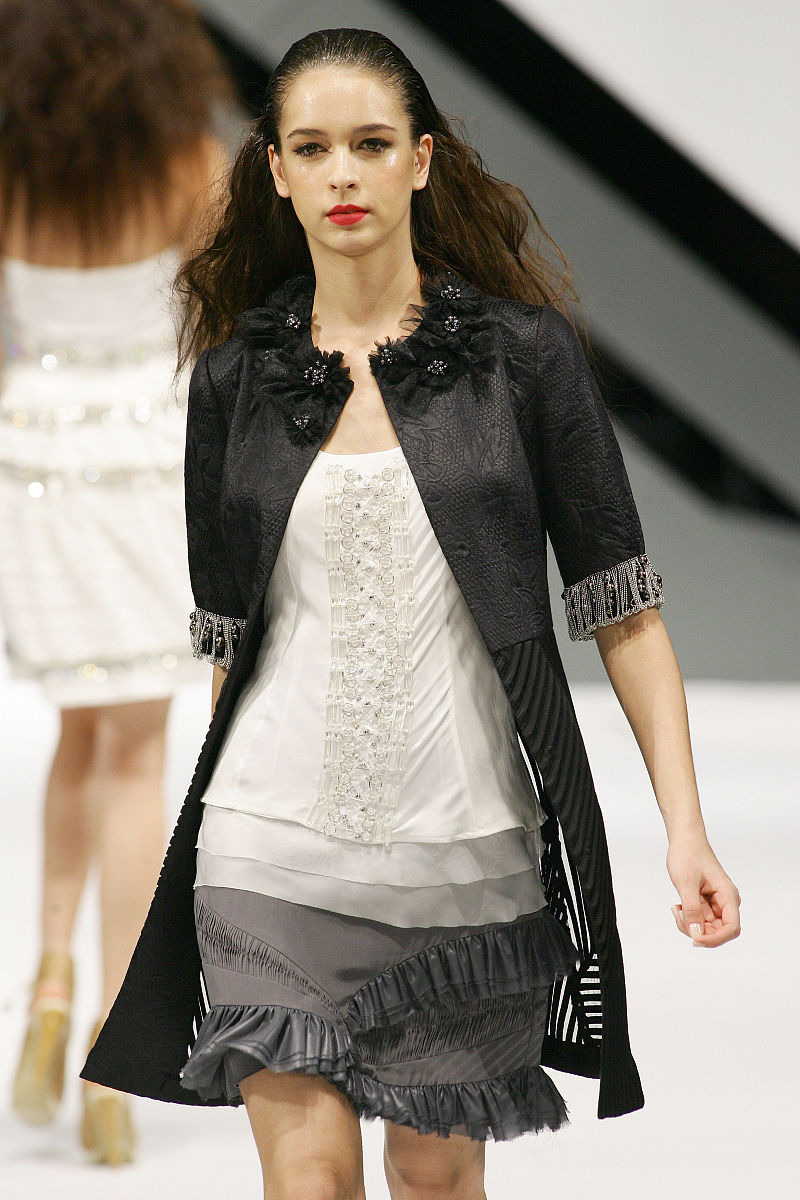 2010年1月19日讯,香港,2010香港时装周(秋冬).moiselle品牌秀场.a mod