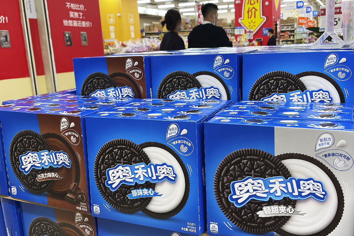 奥利奥白茶乌龙味饼干：茶香浓郁，口感酥脆