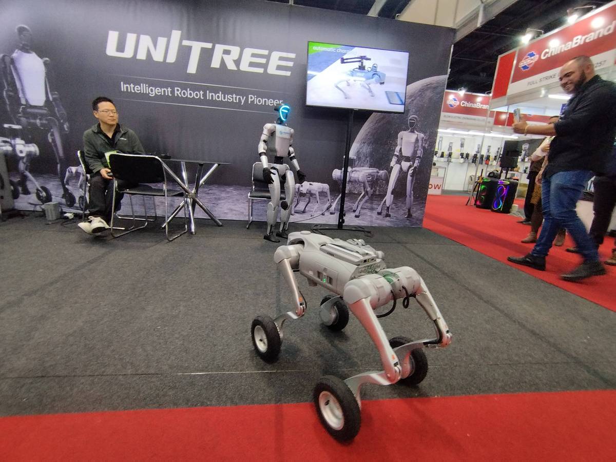 什么是窄轨倒三轮机器人