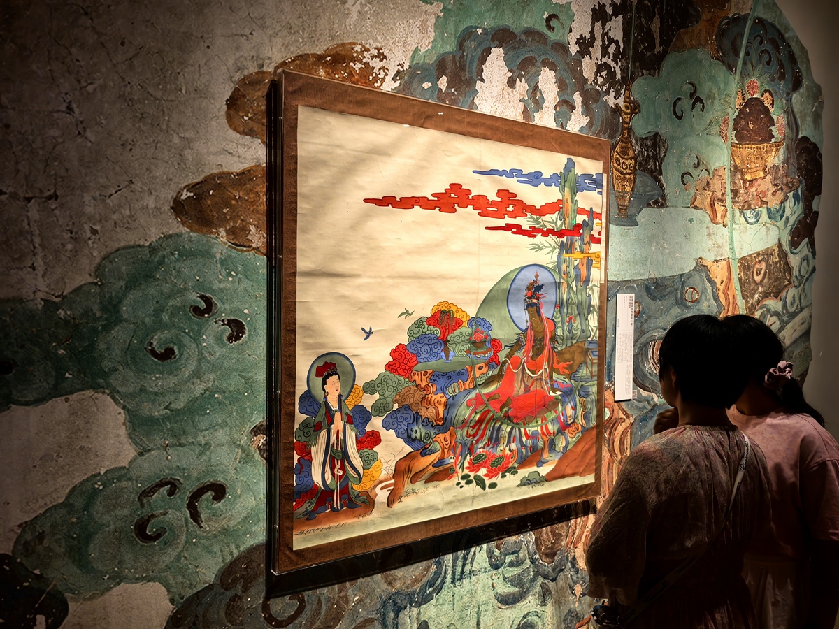 新国风数字插画设计—以敦煌飞天为例为题的毕业设计说明书摘要