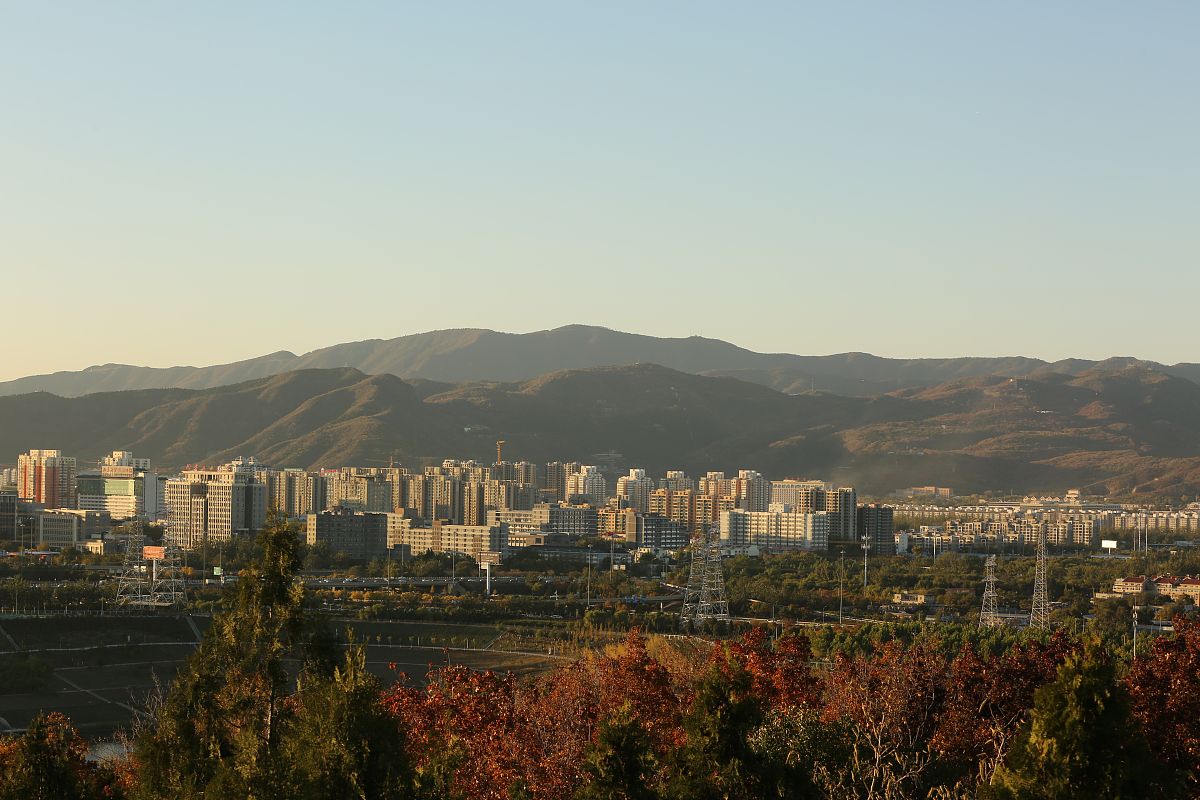 2017年10月29日,位于北京市石景山区的老山郊野公园,地处长安街西沿线