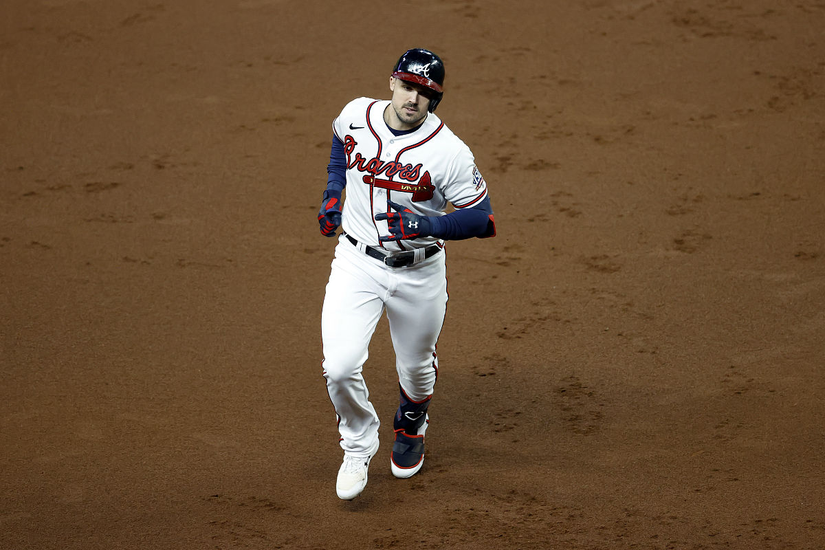 2021年10月31日,美国,2021mlb世界大赛g5,亚特兰大勇士vs休斯顿太空人