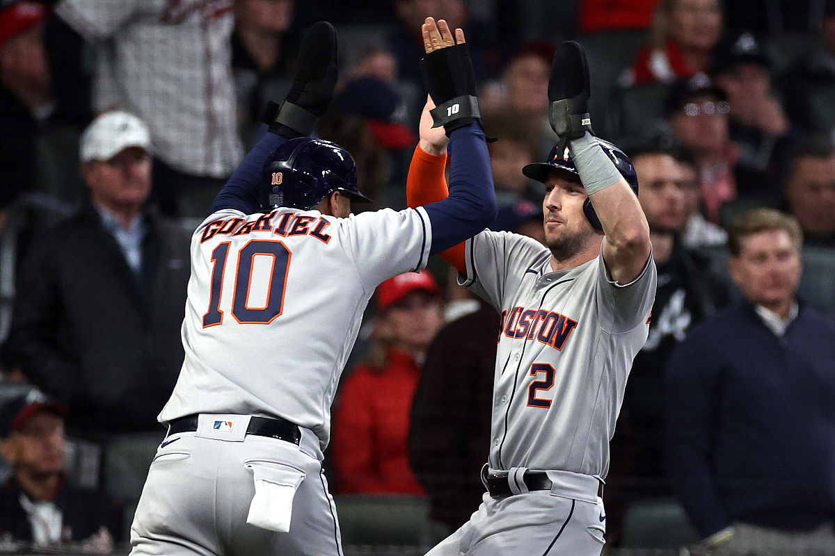 2021年10月31日,美国,2021mlb世界大赛g5,亚特兰大勇士vs休斯顿太空人
