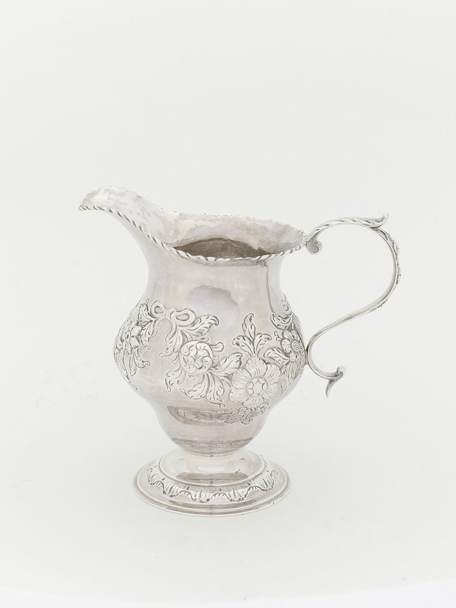 cream pot, 1765/75. artist bancroft woodcock. (photo by heritage