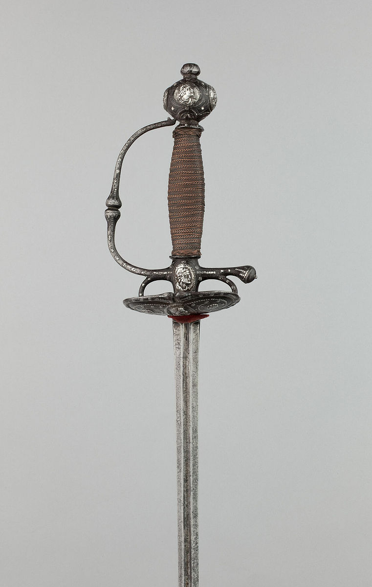 transitional rapier, europe, northern, circa 1660. artist unknow