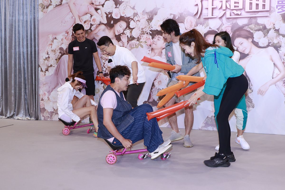 2021年4月28日,香港,《 爱美丽狂想曲 》活动.李佳芯,萧正楠,林凯恩,