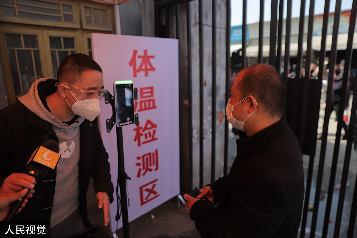 (如需下载使用,请务必署名:红星新闻 田宇/人民视觉)2020年3月19日,成