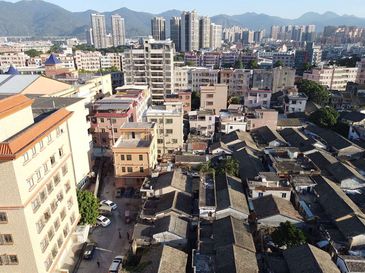 2020年11月12日,广东省东莞市清溪镇,清厦客家古村落.
