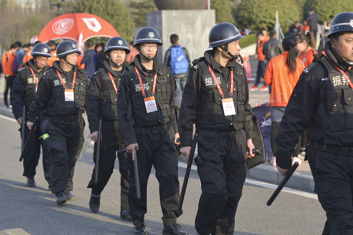在中国的日本学校为什么会有保安巡逻