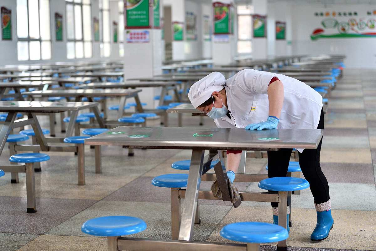 太原煤气化技校学生宿舍食堂情况