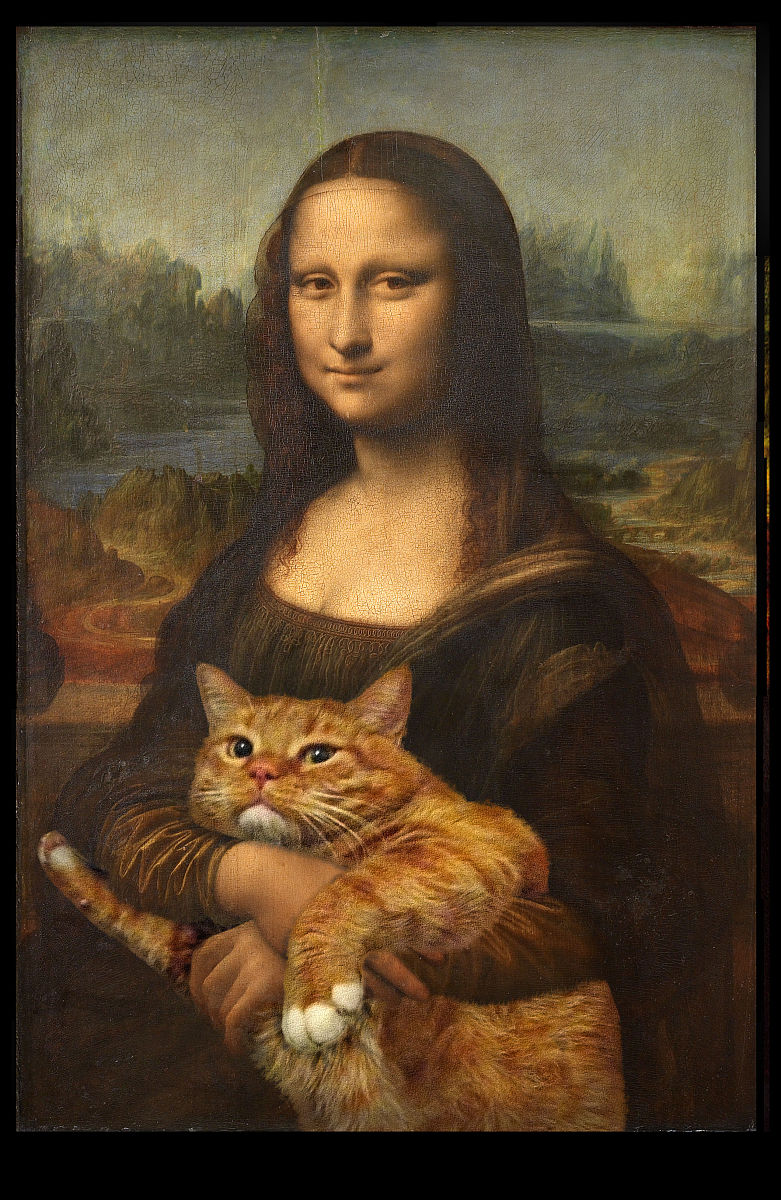2012年3月7日消息,俄罗斯,画家斯韦特兰娜·佩特洛娃想要将自己的猫融
