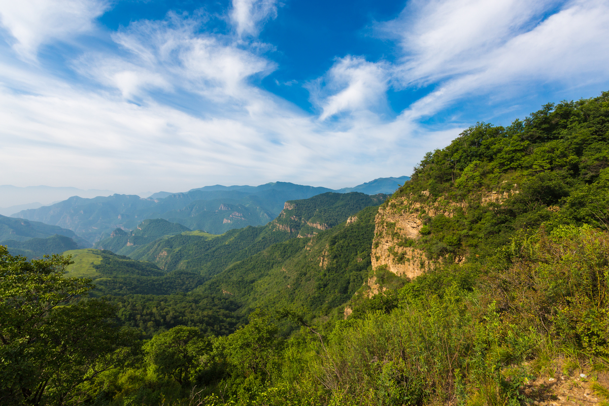 保狼牙山野餐好去处：山顶、山腰、山谷、湖畔，享受自然美景