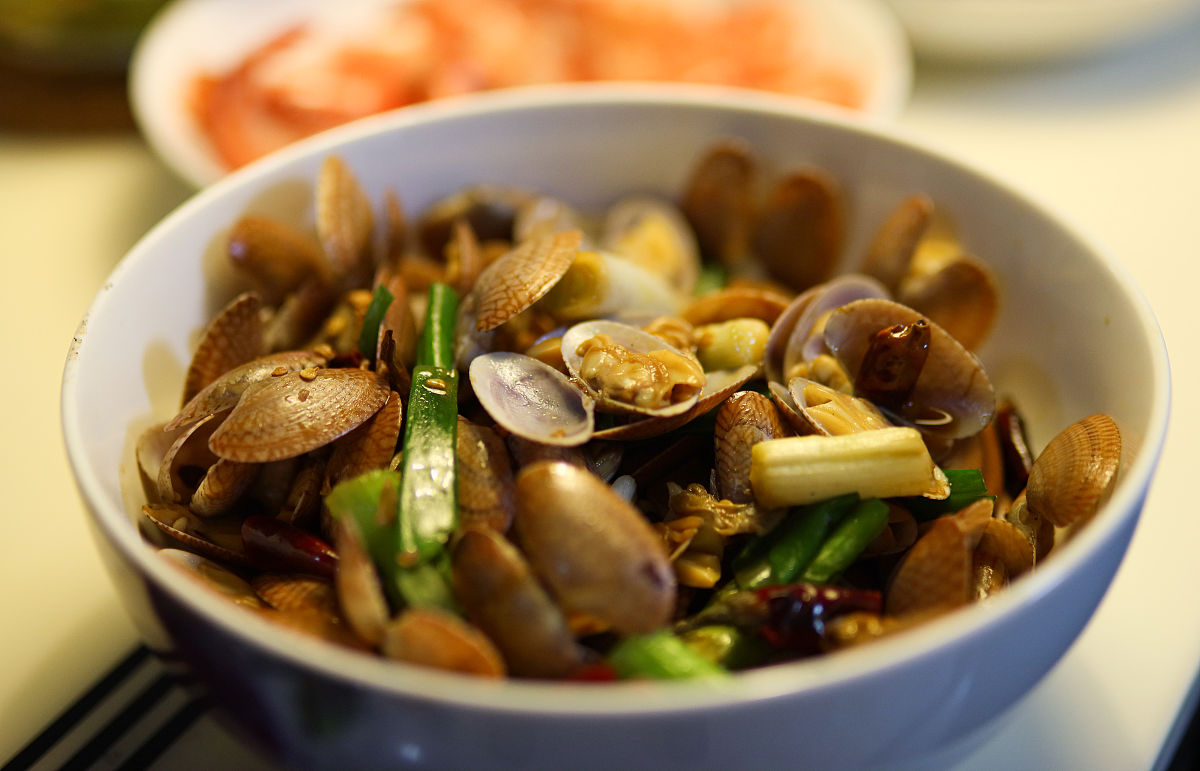 怎么给爆炒花甲留言好评