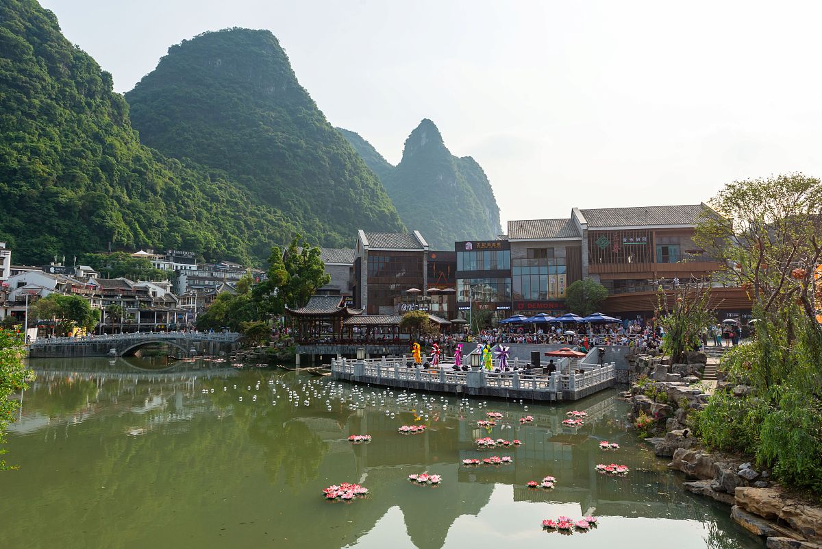 桂林周边游必去！阳朔县：中国最美乡村，风景如画，体验民俗文化