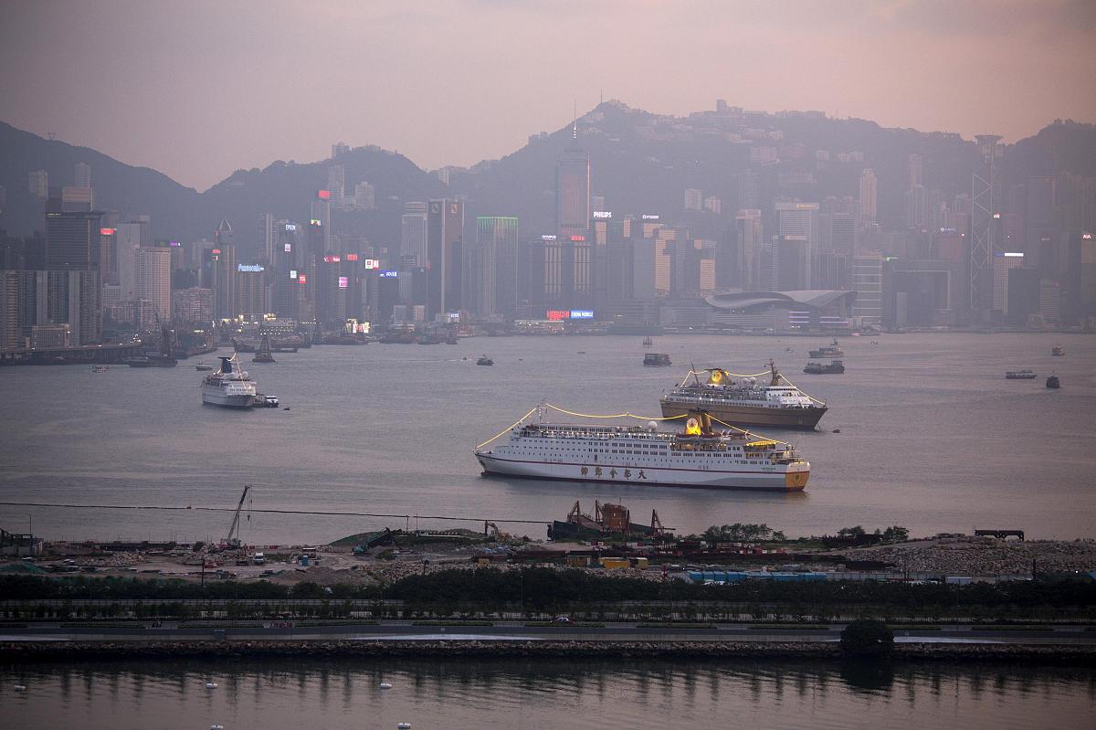 2013年6月12日,中国香港,耗资82亿港币的启德邮轮码头12日正式启用,随