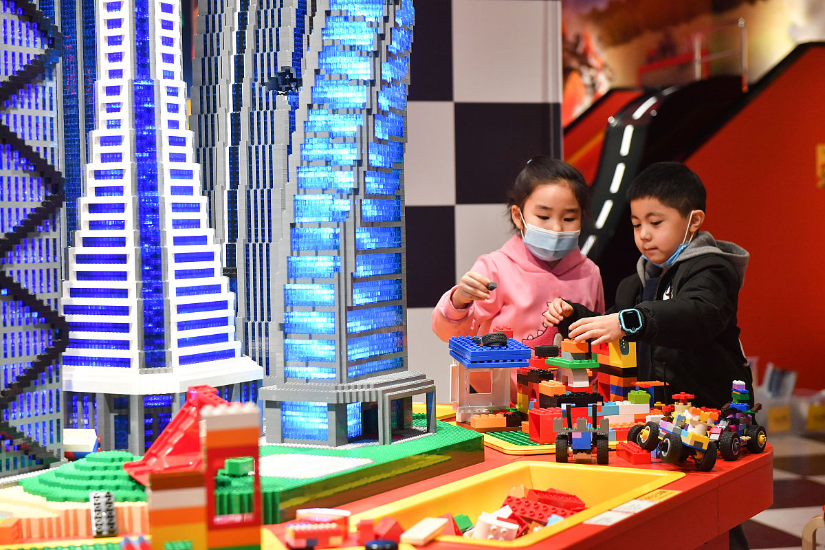 乐高玩具海德薇串联起来祝愿教师节