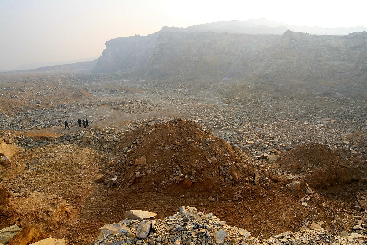 采矿对土地环境的影响