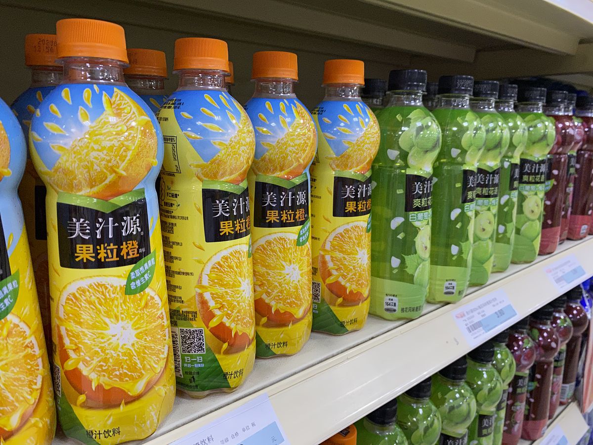 美汁源果粒橙和酷儿的区别