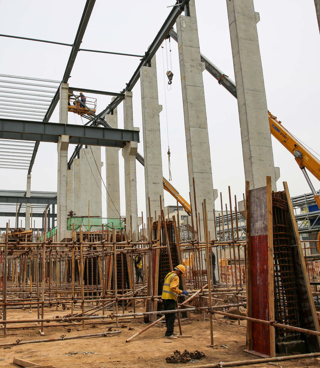 湿接缝施工 - 巩义市伊洛河特大桥施工现场学习笔记