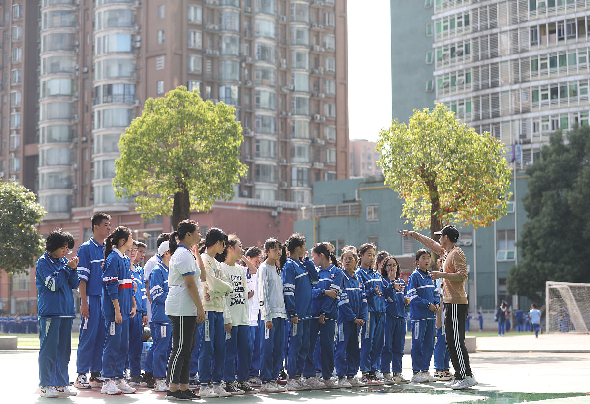 2020年10月21日,长沙,对于我来说,班主任是体育老师最大的幸福感就是,