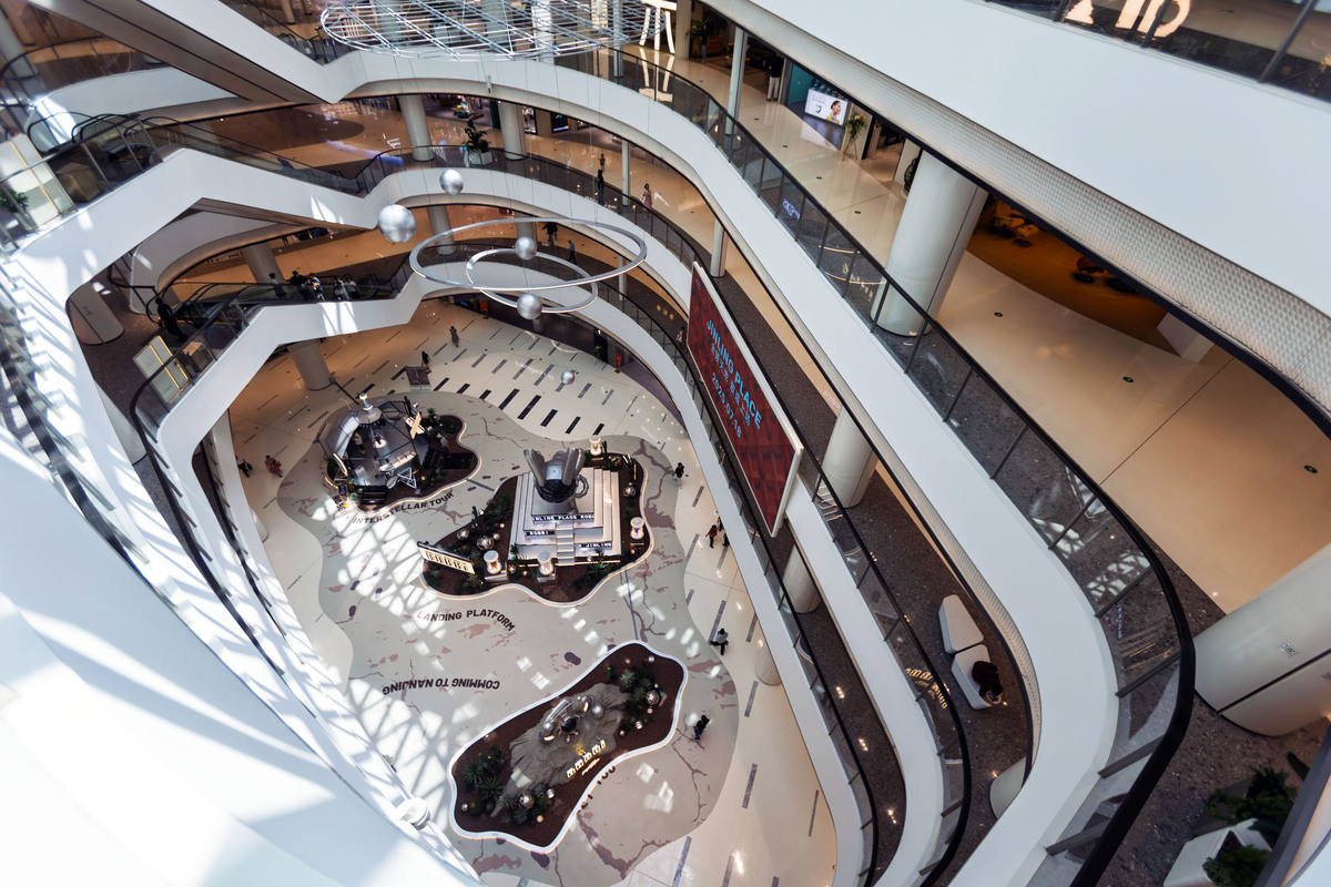 上海静安久光百货楼层动线设计：日建设计打造购物新体验