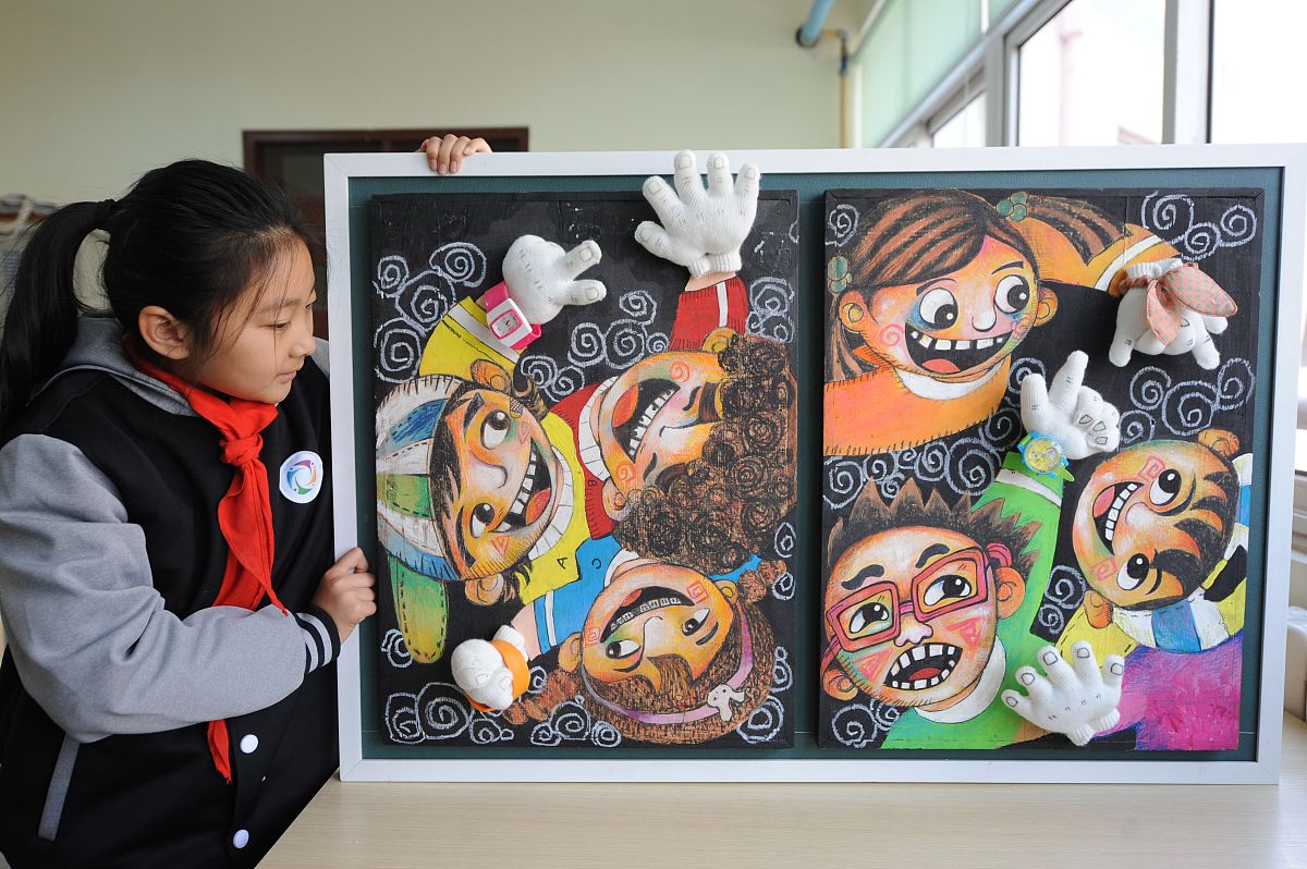 鼓励孩子用绘画表达