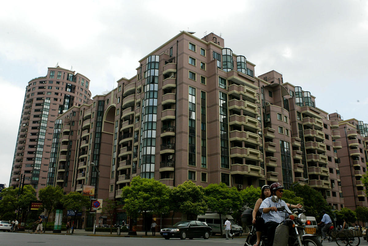 2004年07月05日,上海长宁古北新区的高档住宅.+++_+++