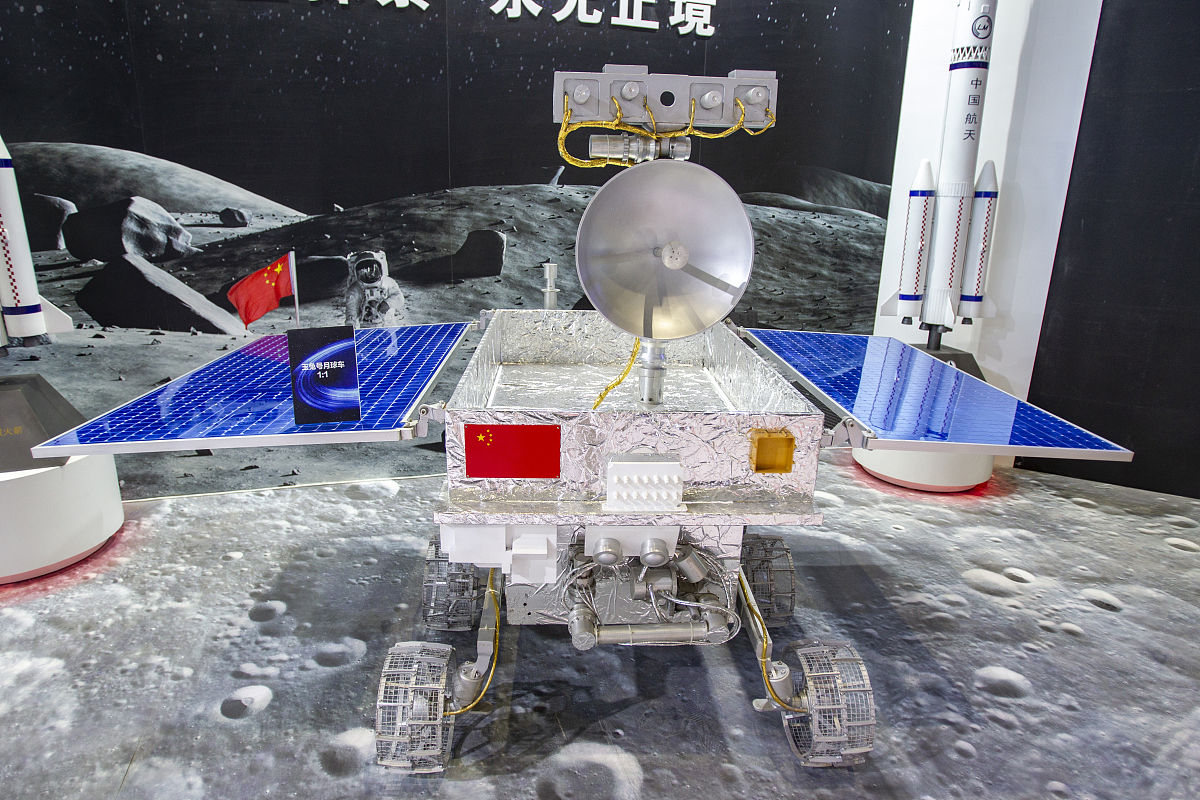 2019年9月17日,上海,第21届中国国际工业博览会(工博会),嫦娥探月,嫦