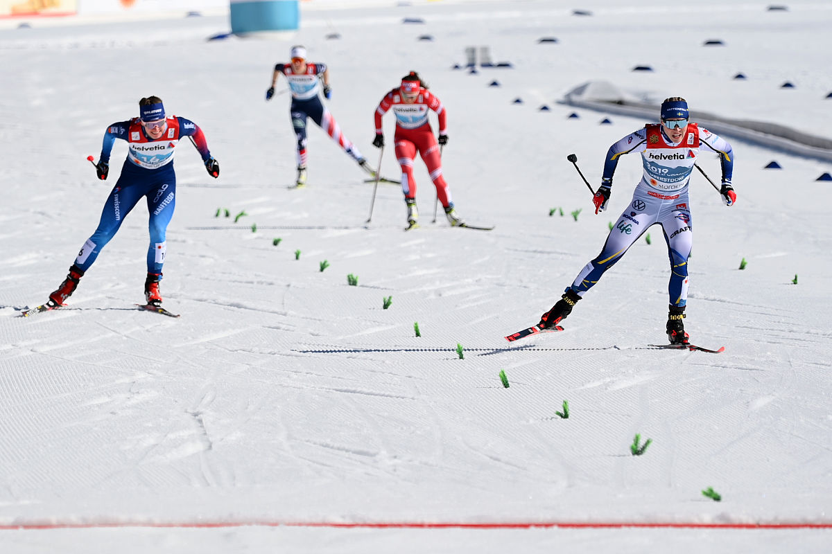 2021年2月28日,德国,2021北欧滑雪世界锦标赛2月28日赛况.oberstdorf,