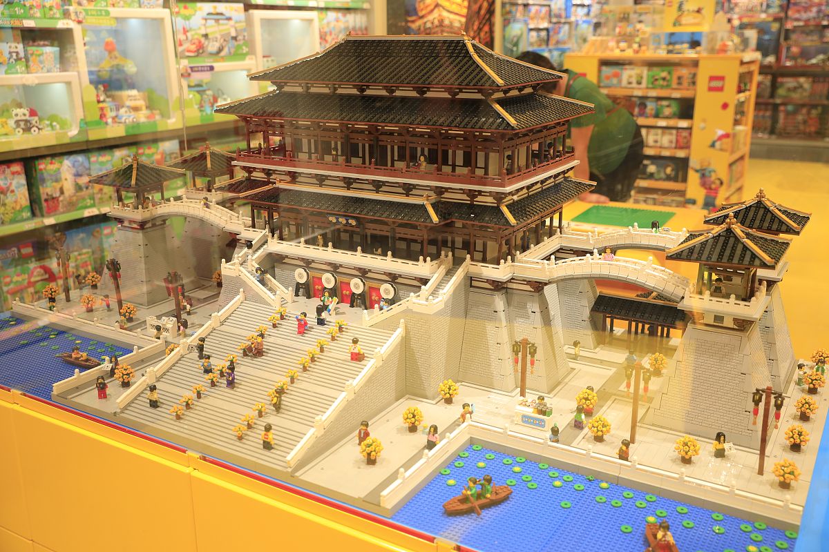 我的产品灵感来源于唐代皇宫建筑和唐诗，做出来的产品是结合两者的积木，这个产品命题应该叫什么