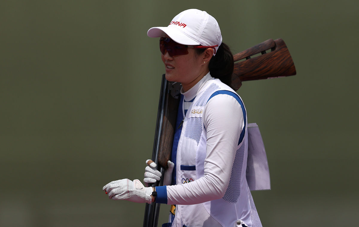 2021年7月26日,日本,2020东京奥运会射击女子双向飞碟7月26日赛况.asa