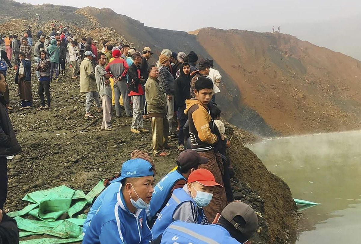 当地时间2021年12月22日,缅甸克钦邦帕敢地区民间救援组织确认,当天凌