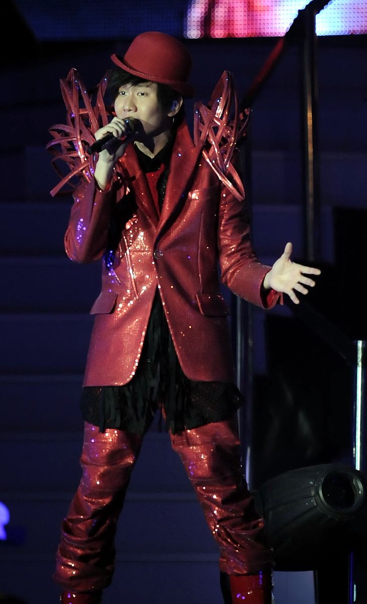 2010年8月21日,北京,林俊杰的世界巡回演唱会"i am"登陆首都体育馆.林