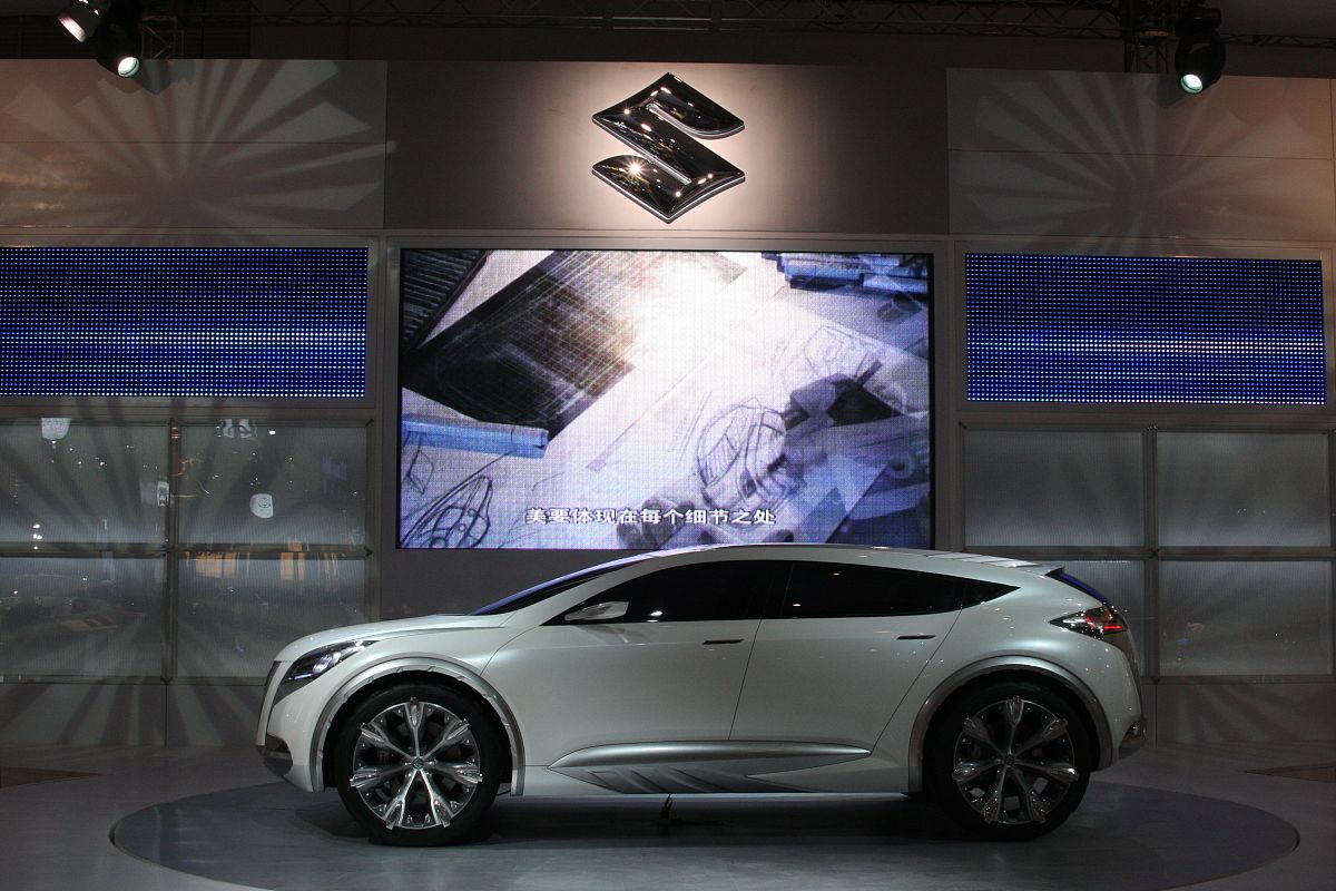 2008年4月20日,2008北京车展,铃木kizashi2概念车