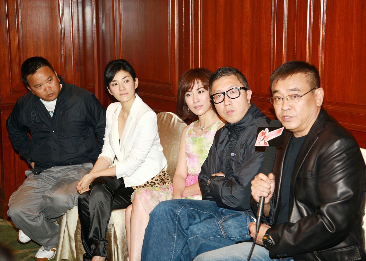 2011年2月27日,香港,电影《窃听风云2》记者会.黄奕 叶璇 马浚伟 庄文