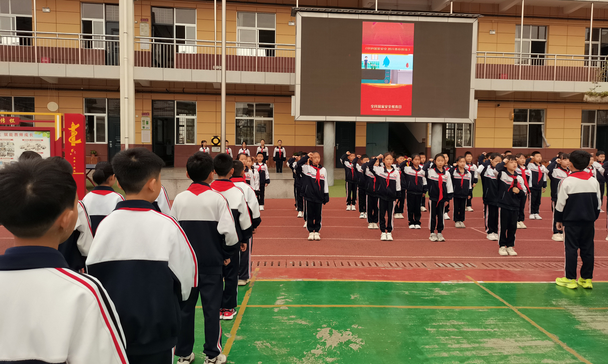 2026年4月13日,陕西渭南大荔县仁厚里学校开展全民日