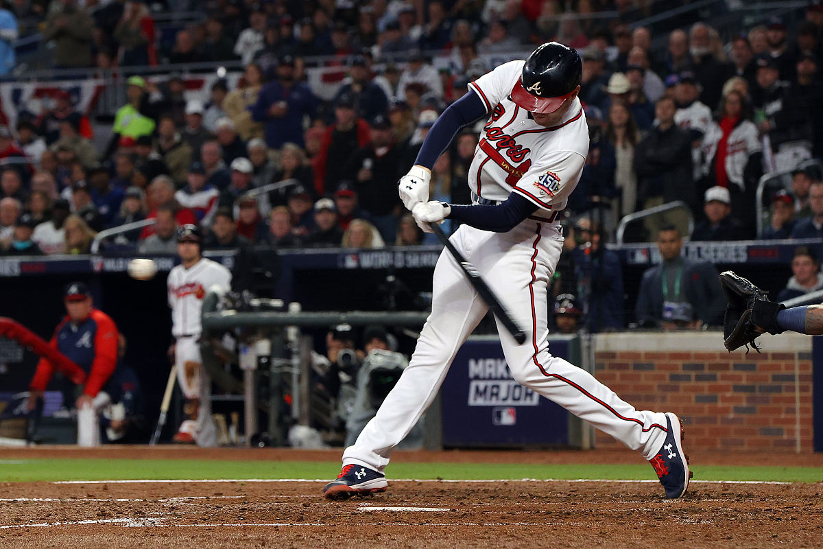 2021年10月31日,美国,2021mlb世界大赛g5,亚特兰大勇士vs休斯顿太空人
