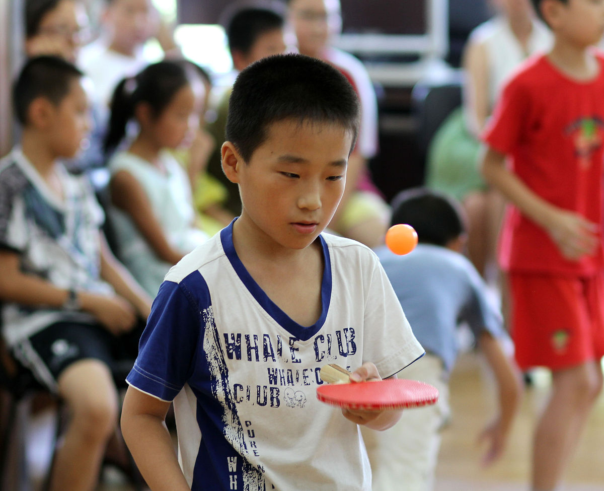 小学生乒乓球比赛活动探究建议 - 锻炼身体，培养团队精神