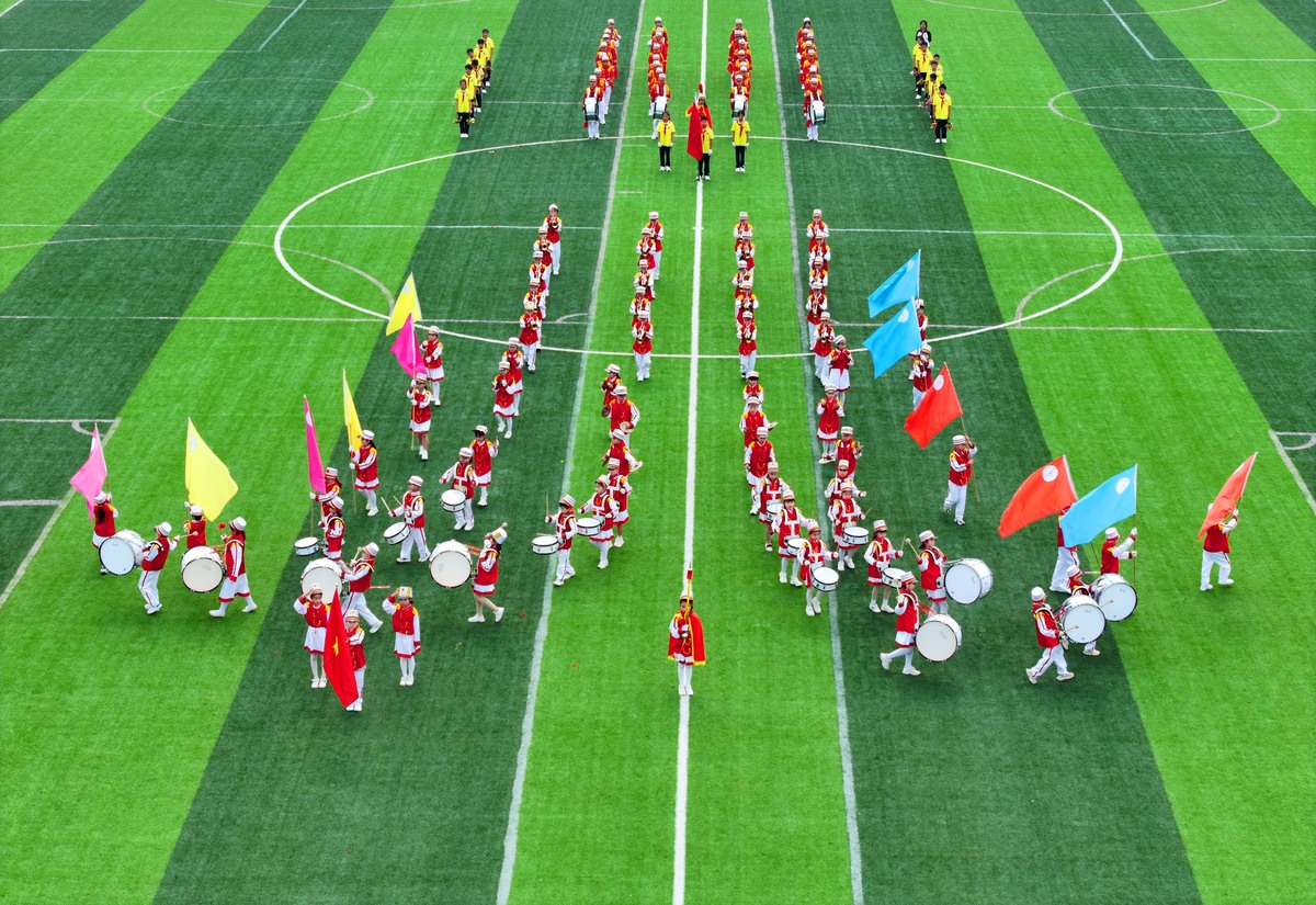 炫动信息流：60人创意运动会入场式方案