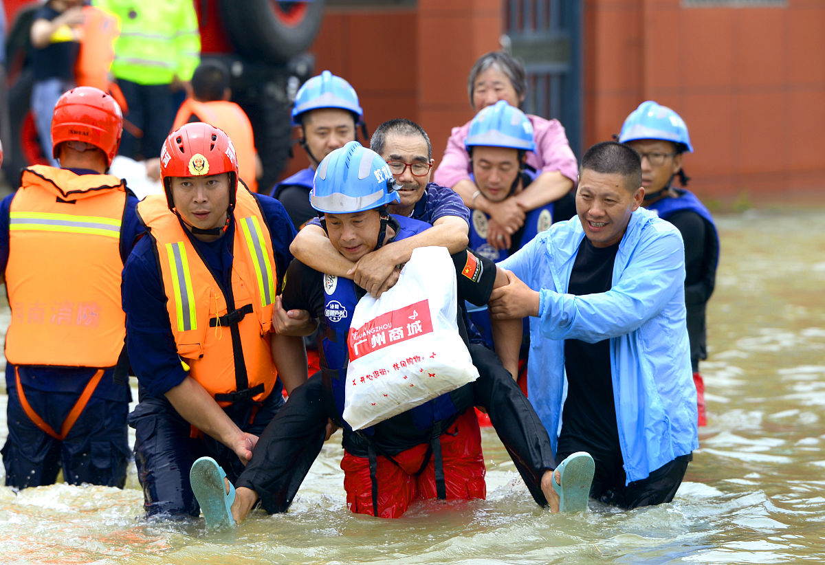 抗台风工作者使命