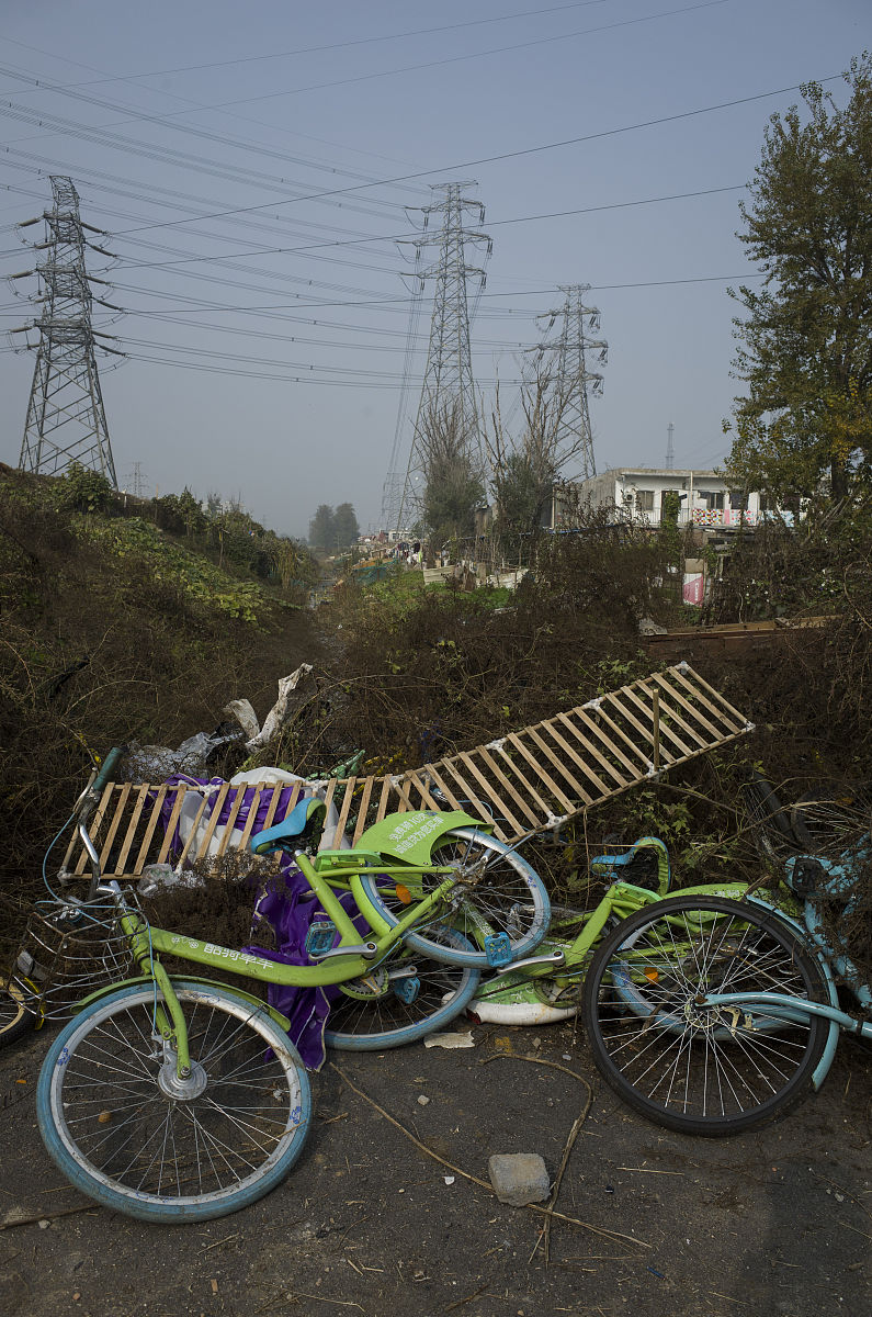 24速的永久自行车从商丘骑到汝阳