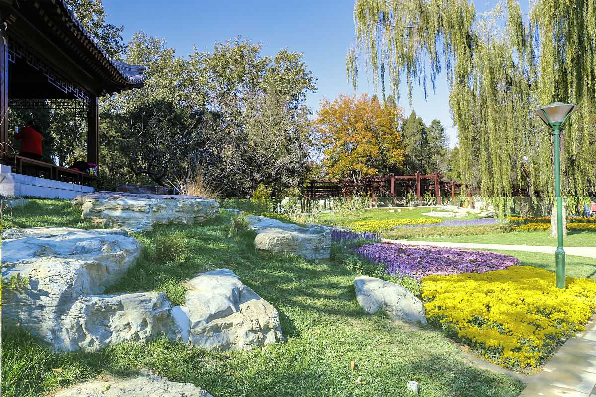 北京肿瘤医院附近的公园