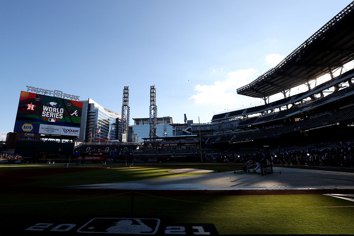 2021年10月31日,美国,2021mlb世界大赛g5,亚特兰大勇士vs休斯顿太空人