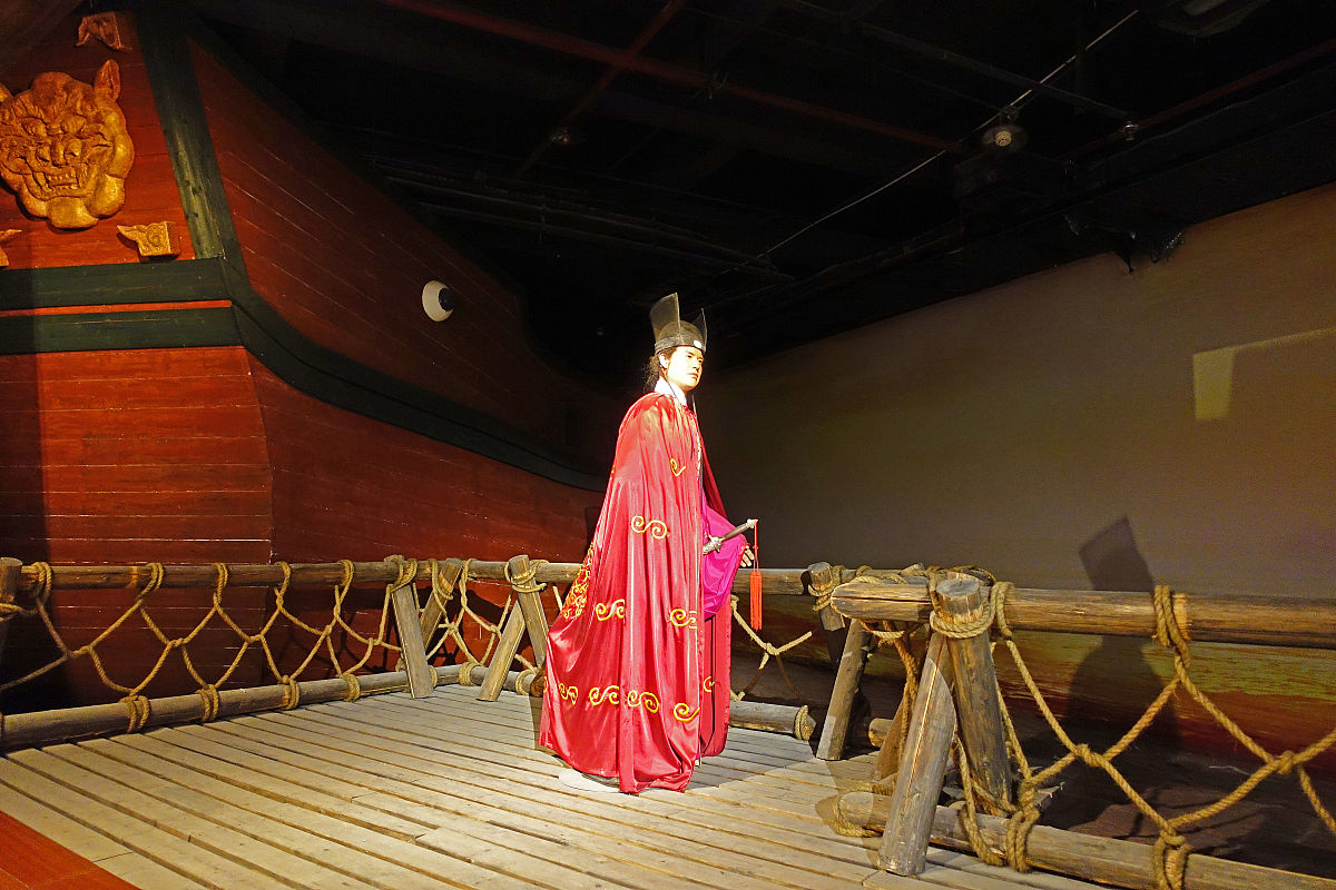 郑和下西洋时间：1405年-1433年，明朝宣德年间