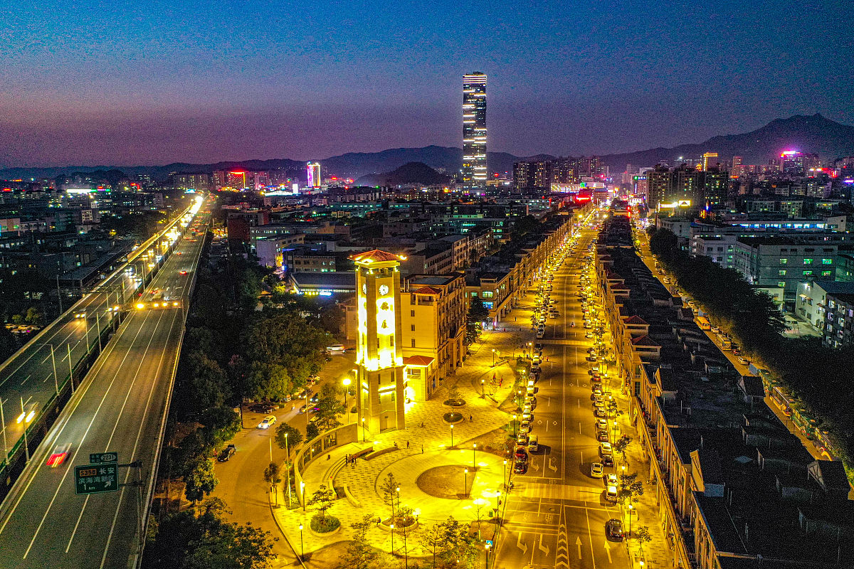 2021年04月29日 ,广东省东莞市.长安镇风光