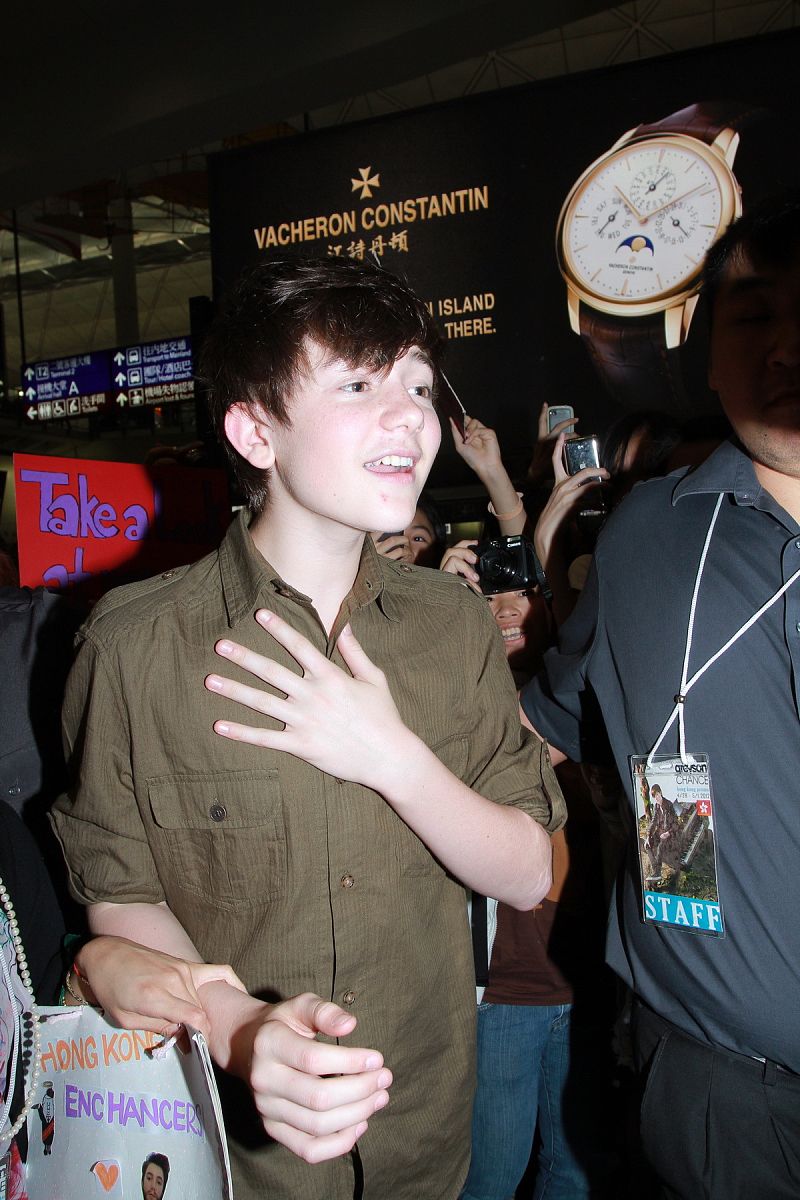 2012年4月28日,香港,天才神童,lady gaga师弟格雷森·蔡斯greyson cha