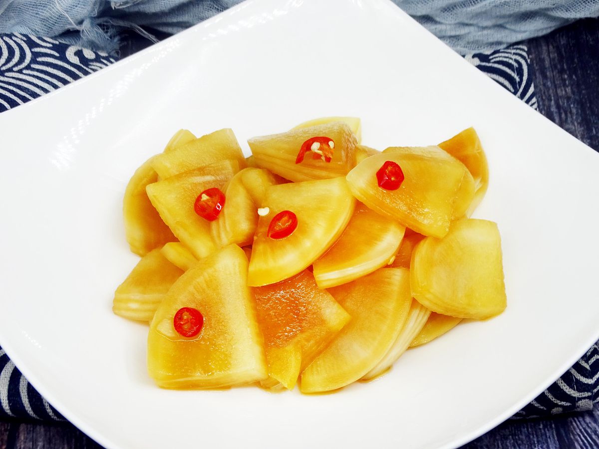 可口腌萝卜_美味可口腌萝卜
