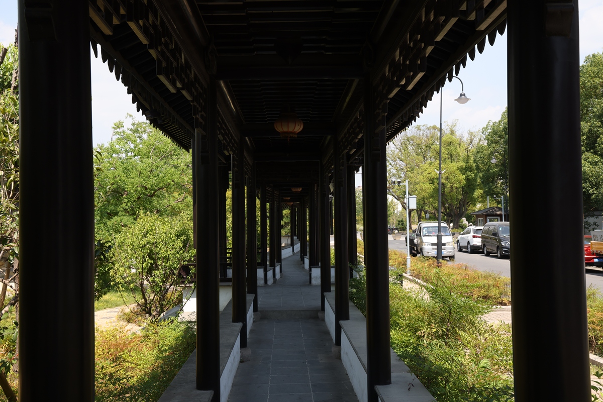 济南创高：打造魅力城市，个性定制古典风廊架