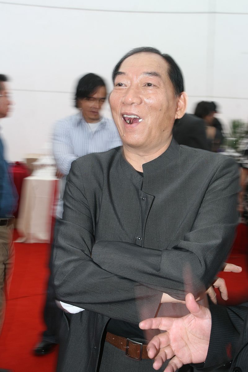 2008年4月16日,北京,电影《功夫之王》首映盛典举行.袁和平+++_+++功